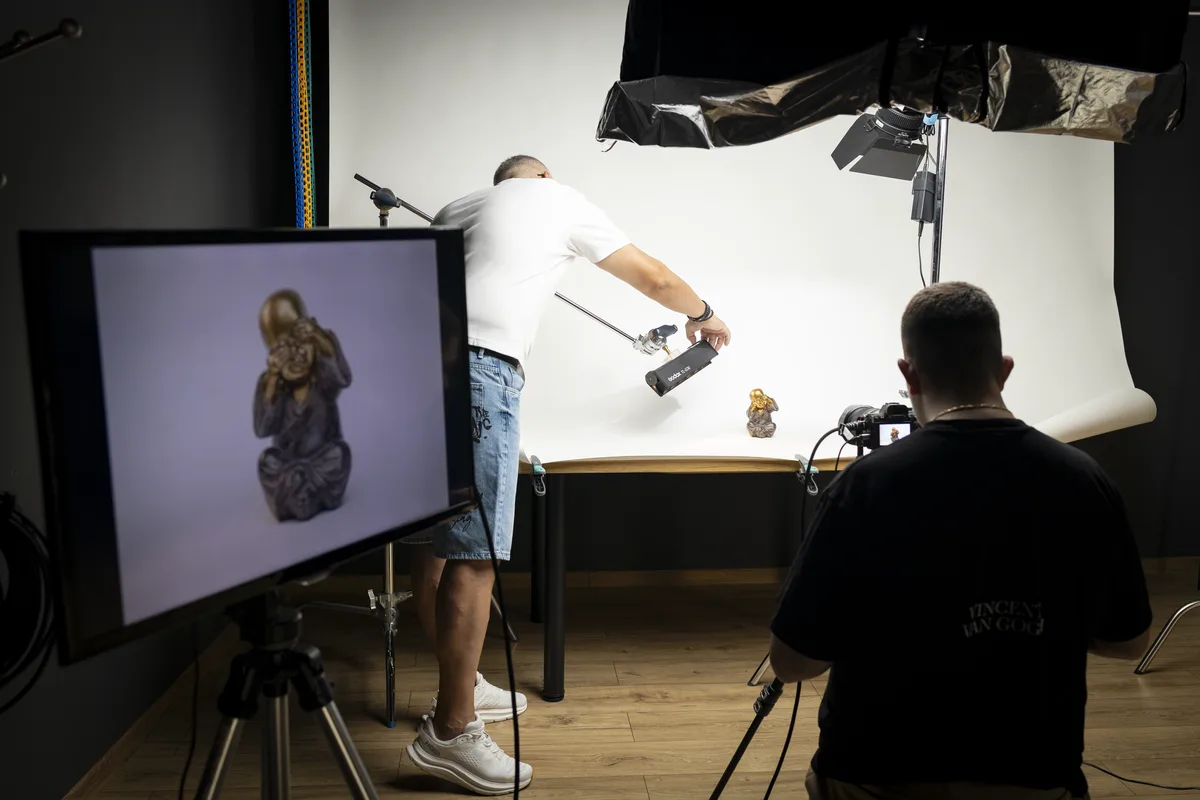 Producție foto profesională pentru website și materiale de branding