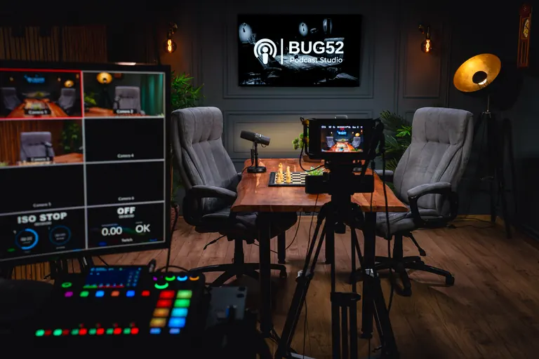 producție video podcast București Studio VIP